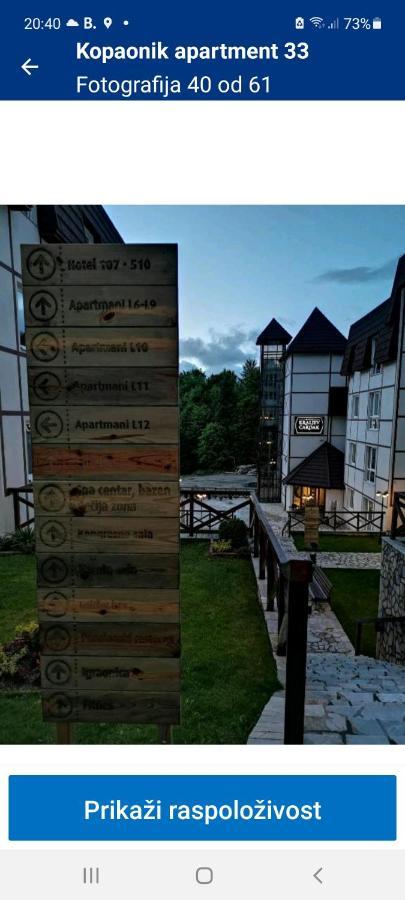 Apartman Kraljevi Cardaci Sadikovic Sa Garazom Kopaonik Exteriér fotografie